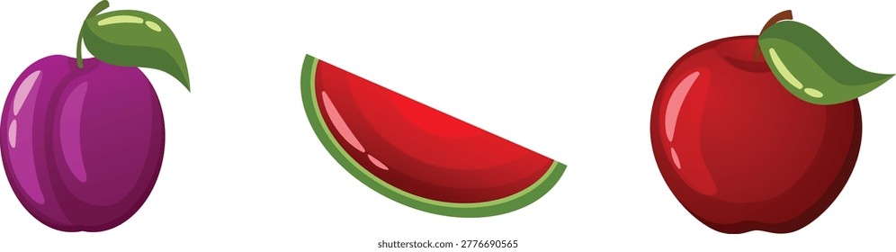 Stages of ripening shown through color changes in a bell pepper illustration