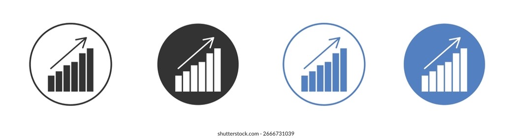 Stagflations-Icon-Konzept. Solid Style Icon Designs für Website, App, UI.