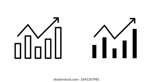 Stagflation icon Simple vector illustration for graphic and web design.