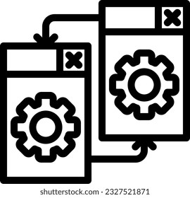 staging icon as part of Web Design Icon Set