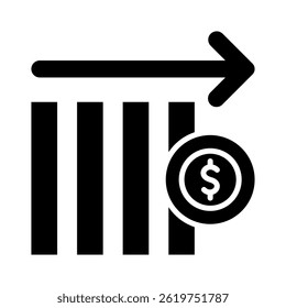 Stagnation Icon Element For Design