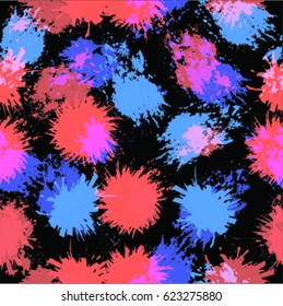 Stain Abstract elements.Irregular dirty backdrop. Spotted Shapes in Grunge Style . Vintage texture.repeating background. vector illustration.