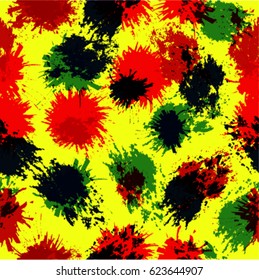 Stain Abstract elements.Irregular dirty backdrop. Spotted Shapes in Grunge Style . Vintage texture.repeating background. vector illustration.