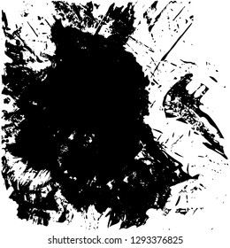 Stain blot. Abstract background. Grunge. Vector illustration.