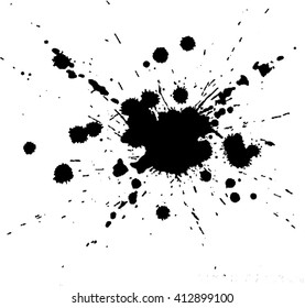 Stain Effect Vector Art Print Stock Vector (Royalty Free) 412899100