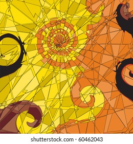 Stained glass background