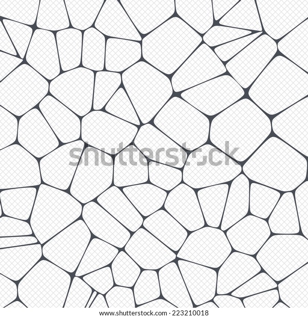 Stained Glass Background Abstract Mosaic Tiles Stock Vector (Royalty ...