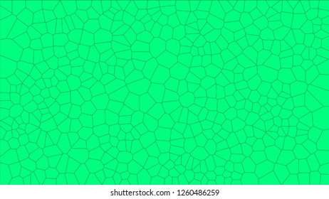 Stained glass colorful voronoi, vector eps abstract. Irregular cells background pattern. 2D Geometric shapes grid texture - Vetorial 8K HD