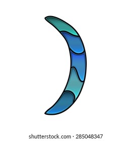 stained glass font, bracket