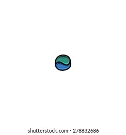 stained glass font, dot