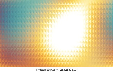 Stained Glass Glowing Textured surface Illustration. Glare effect. Abstract glance background for design prints.