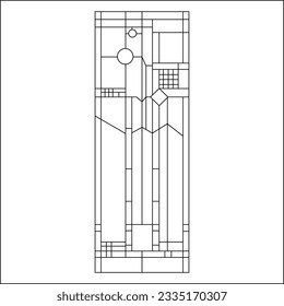 stained glass templates, round elements for stained glass windows. Gothic windows. Vintage frames. Church stained-glass windows