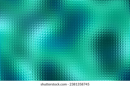 Illustrationen aus gepolstertem Glas. Glare Wirkung. Abstrakte Oberfläche für Designabdrücke. gefrorener Glashintergrund. Vektorgrafik