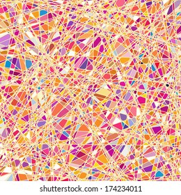Stained glass texture in a purple tone, different orientation. EPS 10 vector file included