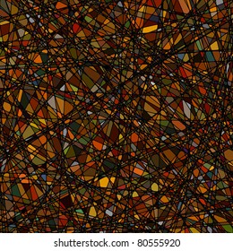 Stained glass texture in a purple tone, different orientation. EPS 8 vector file included