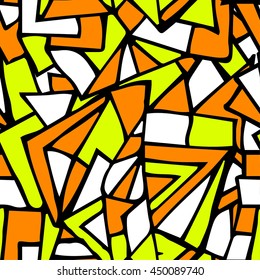 stained glass texture white orange yellow