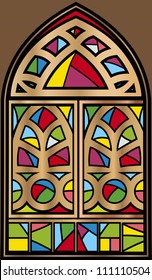 Stained glass window