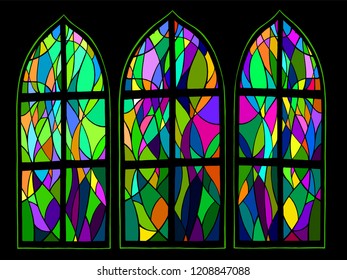 Stained glass window