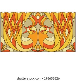 Stained glass window