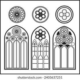 Stained Glass Windows and Gothic Architecture