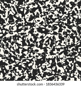 Stained Ink Textured Camouflage Pattern