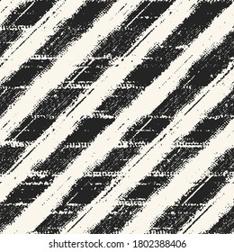 Tinta Manchada Textura Diagonal Tirada Fondo. Patrón sin inconvenientes.