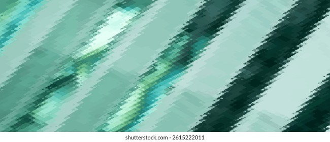 Stained metal premium rib acrylic glass sheet. Fluted door blue green blurred overlay. Wavy stripes refraction, frosted surface pattern. Embossed vertical and horizontal striped transfluent material.
