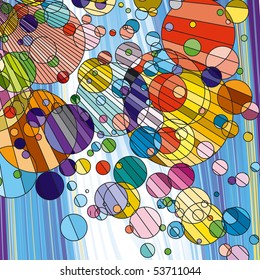 Stained-glass colors background