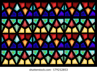 Stained-glass window