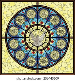 Stained-glass window