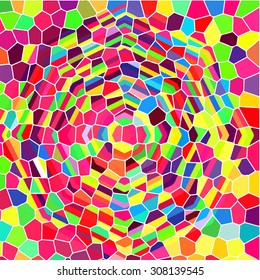 stained-glass window abstract background