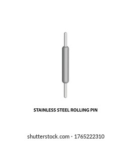 
stainless stee rolling pin...intage vector clip art cip art  is the graphic arts,refers to pre-made images used to illustrate any medium. 