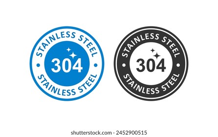 Stainless steel 304 badge logo. Suitable for product label and information