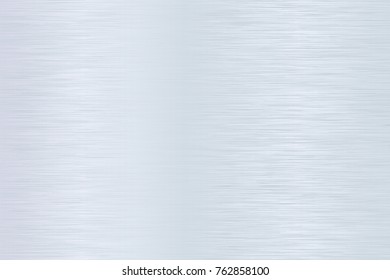 Stainless steel brushed texture. Vector 3d illustration