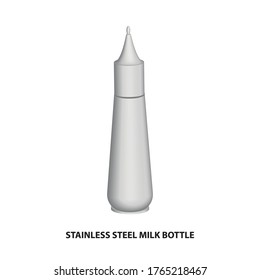 
stainless steel milk bottl...intage vector clip art cip art  is the graphic arts,refers to pre-made images used to illustrate any medium. 