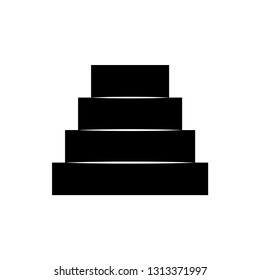 stair icon template trendy