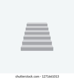 Stair Icon Vector Stock Vector (Royalty Free) 1271661013 | Shutterstock