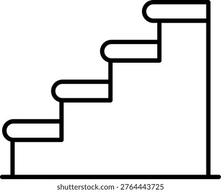 Stair Icon Vector Element line icon design vector icons