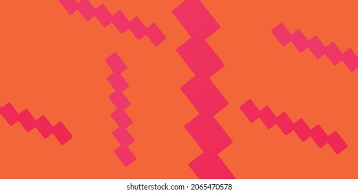 stair pattern red background vector