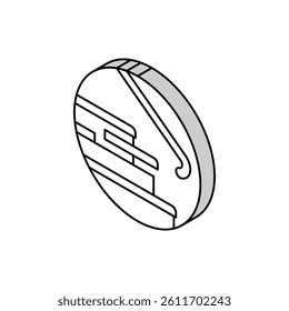 stair restoration isometric icon vector. stair restoration sign. isolated symbol illustration