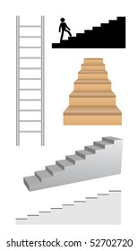 stair set - vector