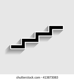 Stair up sign