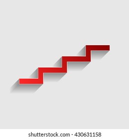 Stair up sign