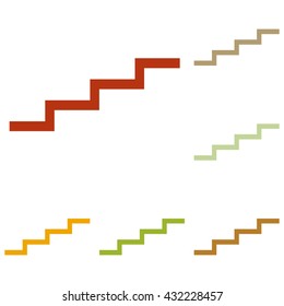 Stair up sign