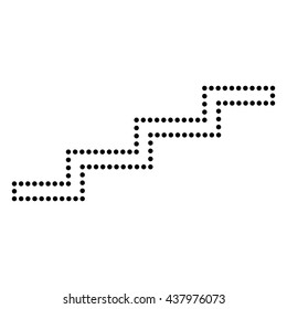 Stair up sign