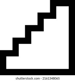 Treppenanhänger Vektorgrafik auf transparentem Hintergrund.Premium-Qualitätssymmbols.Stroke Vektorsymbole für Konzept und Grafikdesign.