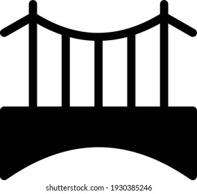 stair vector glyph flat icon