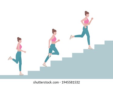 Stair workout: Exercises you can do at every staircase you find.
Doing stair run work-outs will tone muscles, increase your cardiovascular endurance and strength and burn calories to aid weight loss.