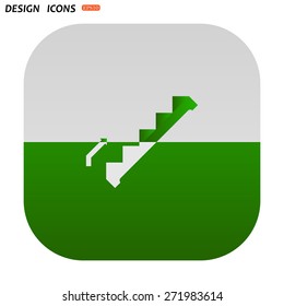 staircase. icon. vector design