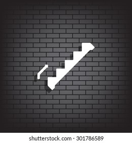 staircase. icon. vector design